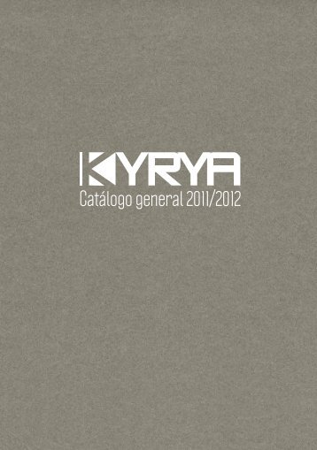 Catálogo general 2011/2012 - Kyrya