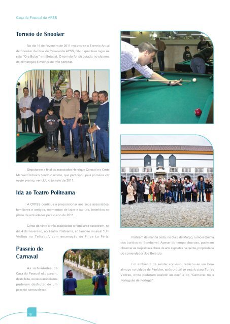 Newsletter dos Portos de Setúbal e Sesimbra - Porto de Setúbal