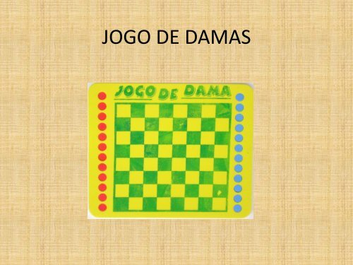 Regras do jogo de damas 