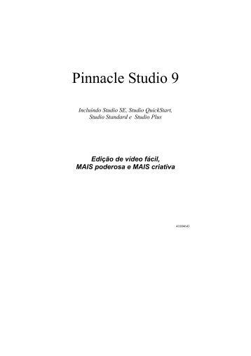 Pinnacle Studio 9