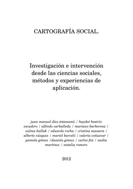 Descargar el libro completo en formato pdf - Portal Margen de ...