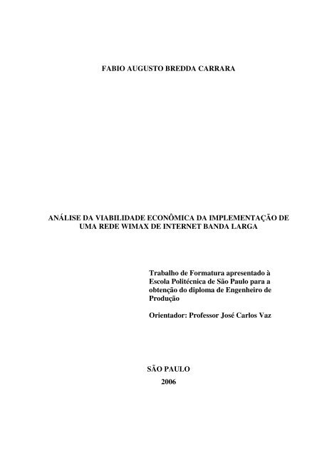 FABIO AUGUSTO BREDDA CARRARA ANÁLISE DA ... - PRO