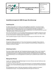 Qualitätsmanagement-Handbuch, Kurzfassung (PDF, 150 kb)