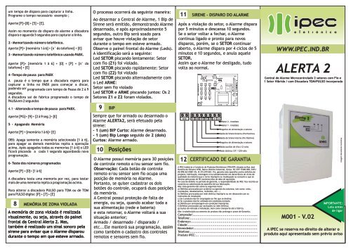 Manual - IPEC Eletrônica