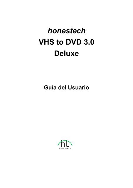 honestech VHS to DVD 3.0 Deluxe - Honest Technology