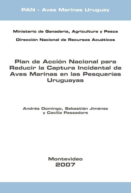 PAN - Aves Marinas - Dirección Nacional de Recursos Acuáticos