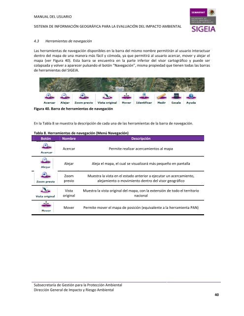 MANUAL DEL USUARIO SISTEMA DE INFORMACIÓN ... - Semarnat