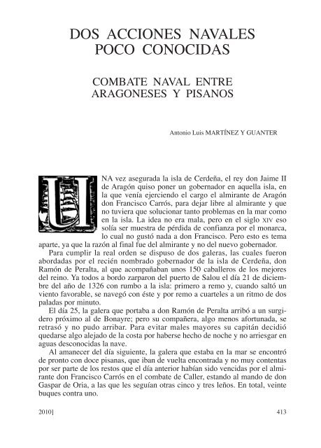 reVIsta general De marIna - Portal de Cultura de Defensa ...