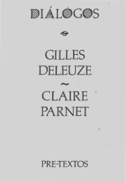 GILLES DELEUZE CLAIRE / PARNET