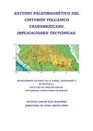 estudio paleomagnético del cinturón volcánico transmexicano ...
