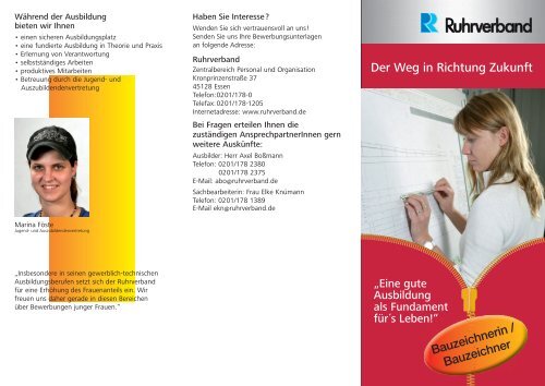 flyer ausbildung der weg in richtung ... - Ruhrverband