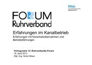 Betriebsführungen - Ruhrverband
