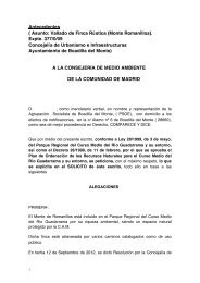 Denuncia Monte Romanillos - PSOE