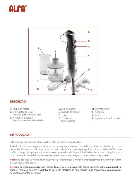 Manual de Instrucciones MODELO 7069 Manual de instruções ... - Alfa