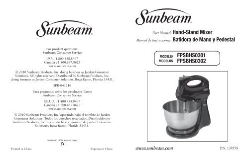 Hand-Stand Mixer Batidora de Mano y Pedestal  - BrandsMart USA