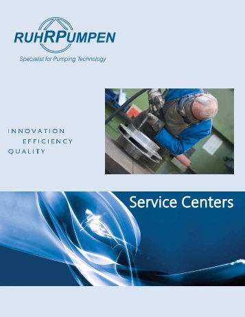 Service Centers - Ruhrpumpen