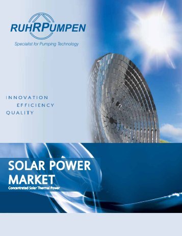 SOLAR POWER MARKET - Ruhrpumpen
