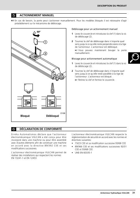 accionador hidráulico para puertas batientes manual ... - portogama