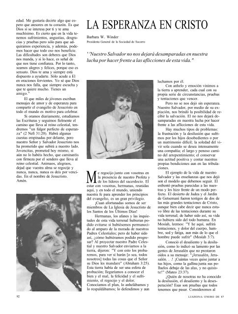 LIAHONA ENERO 1987.pdf - Cumorah.org