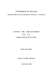 tipos de registros en la argumentación - Test Page for Apache ...