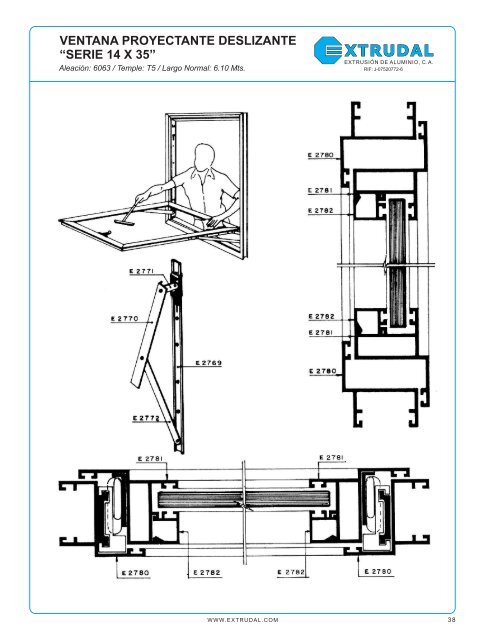 ventana corredera - Extrudal.com