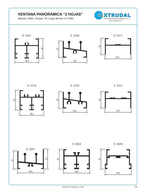 ventana corredera - Extrudal.com