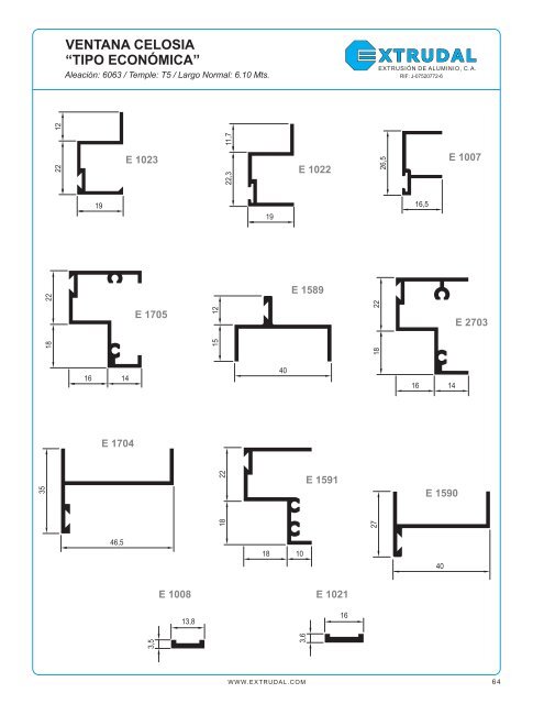 ventana corredera - Extrudal.com