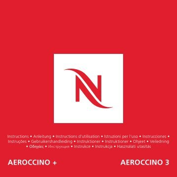 Aeroccino + Aeroccino 3 - Nespresso