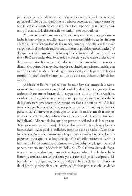 José Martí - Nuestra América - Fundación Infocentro