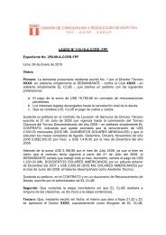 LAUDO Nº 118-10-A-CCRD -FPF Expediente No. 259-09-A-CCRD ...