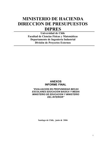 Beca Liceo Para Todos - Dirección de Presupuestos