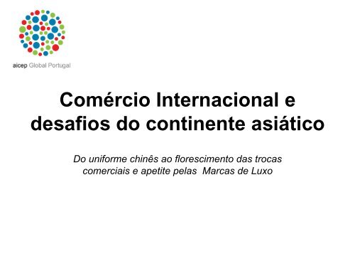 Os desafios do continente asiático e o comércio internacional