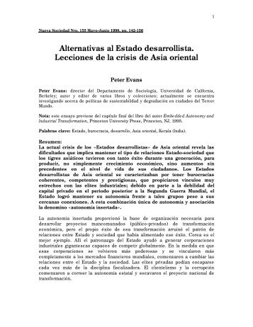 Peter Evans - Biblioteca Universidad de El Salvador
