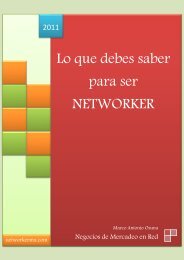 Manual Del Networker - Vida Multinivel