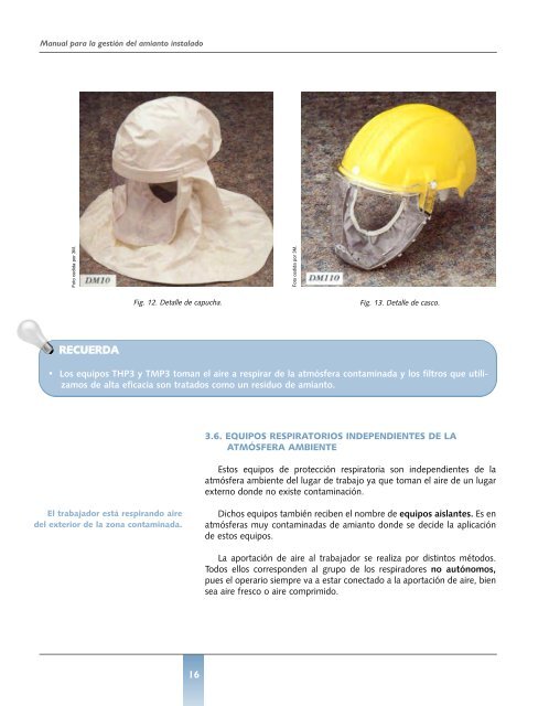 5. Equipos de protección individual