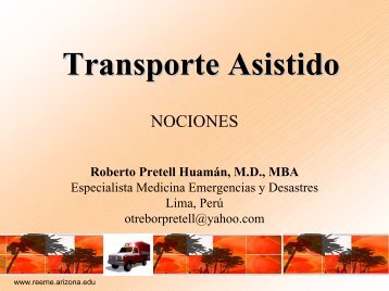 Transporte Asistido - Recursos Educacionales en Español para ...