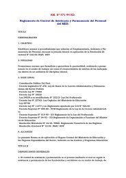 RM. Nº 571-94-ED. Reglamento de Control de Asistencia ... - Ugel 05