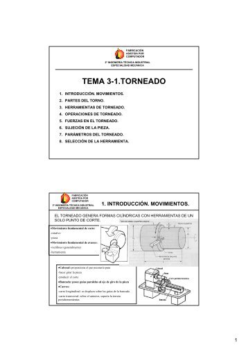 TEMA 3-1.TORNEADO - ISA Ingeniería de Sistemas y Automática