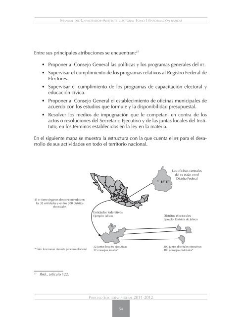 Manual del Capacitador-Asistente Electoral Tomo I (Información