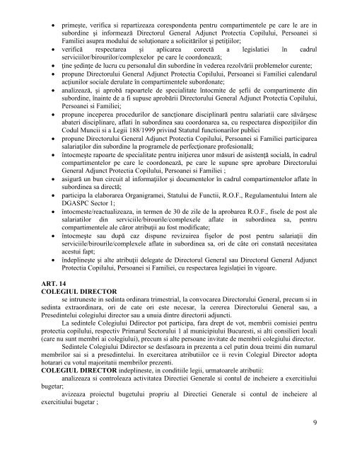 Anexa 3 la HCL nr. 65 / 2012 - Primăria Sectorului 1