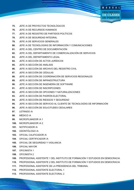 PORTADA DEL MDCP - Tribunal Supremo de Elecciones