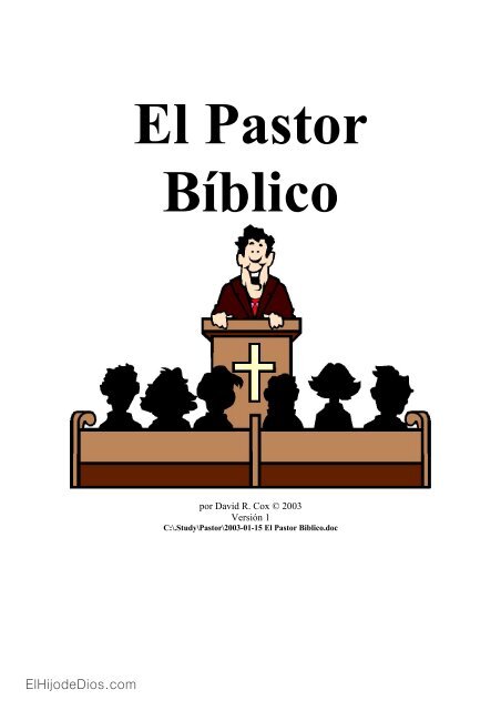 pastorv1 estudios biblicos.pdf - Cristianos