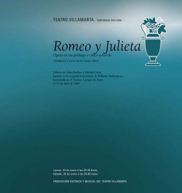Romeo y Julieta - La Arcadia Jerez