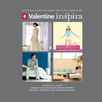 Carta de colores Inspira - Valentine