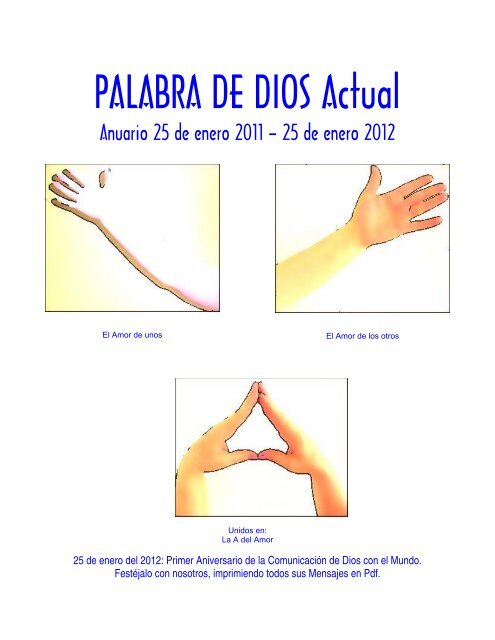 PALABRA DE DIOS ACTUAL - Regreso