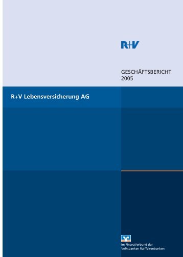 R+V Lebensversicherung AG - R+V Versicherung