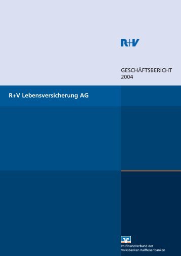 R+V Lebensversicherung AG - R+V Versicherung