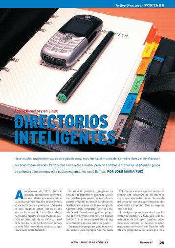 SAMBA y Active Directory [PDF, 1681 kB] - Linux Magazine