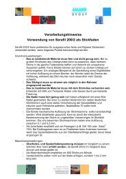 Verarbeitungshinweis Serafil 200/2 - AMANN Group