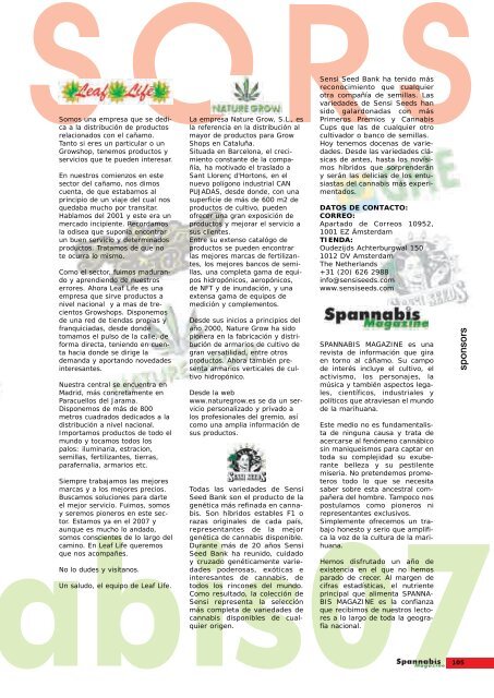 EL RINCÓN de - Cannabis Magazine